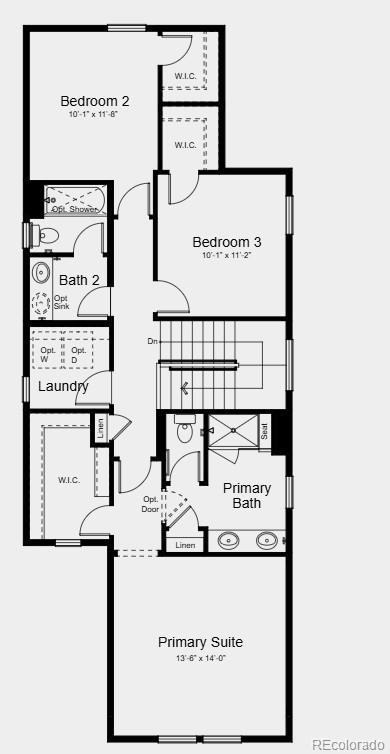 2094 Wagon Wheel Aly, Brighton, CO 80601 - view of home floor plan