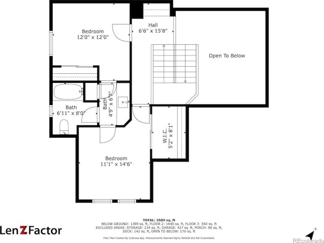 1053 Snow Lily Ct, Castle Pines, CO 80108 - floor plan / room layout