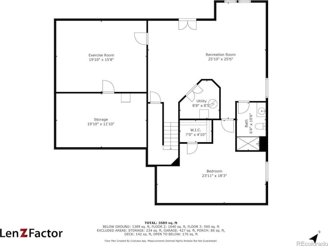 1053 Snow Lily Ct, Castle Pines, CO 80108 - property floor plan