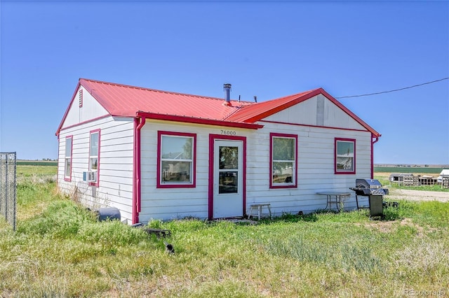76000 E 168th Ave, Wiggins, CO 80654 - back of house featuring metal roof and cooling unit