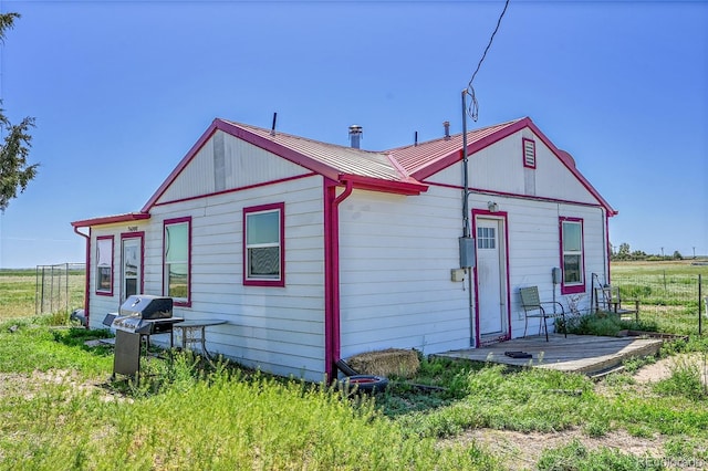 76000 E 168th Ave, Wiggins, CO 80654 - back of house with metal roof
