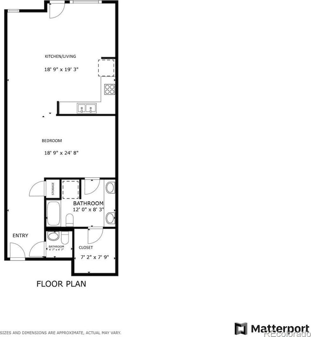 floor plan / room layout