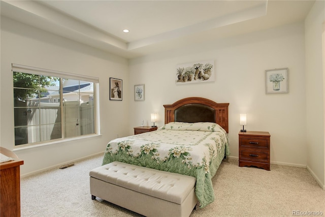 6717 Golden Briar Ln, Colorado Springs, CO 80927 - bedroom featuring carpet, baseboards, and recessed lighting