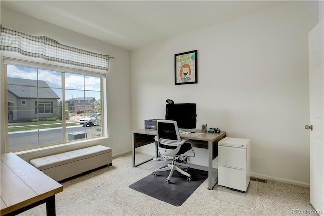 6717 Golden Briar Ln, Colorado Springs, CO 80927 - home office with baseboards