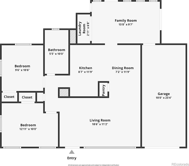 740 Moline St, Aurora, CO 80010 - property floor plan