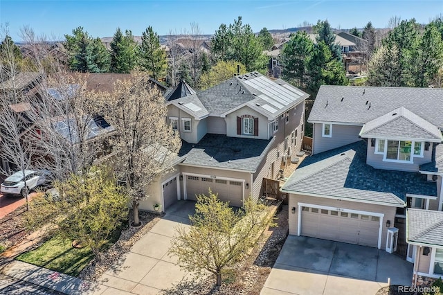 10908 Oakshire Ave, Highlands Ranch, CO 80126 - aerial perspective of suburban area