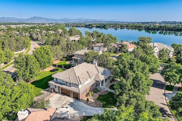 6790 W Crestline Ave, Littleton, CO 80123 - drone / aerial view of a water and mountain view