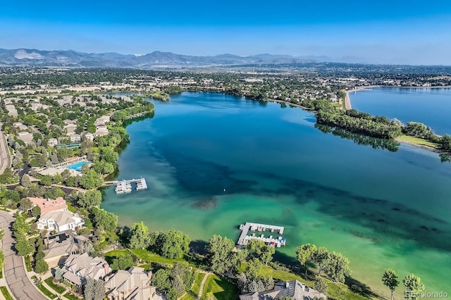 6790 W Crestline Ave, Littleton, CO 80123 - bird's eye view of a water and mountain view