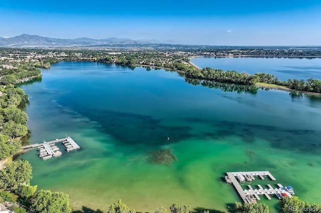6790 W Crestline Ave, Littleton, CO 80123 - bird's eye view of a water and mountain view