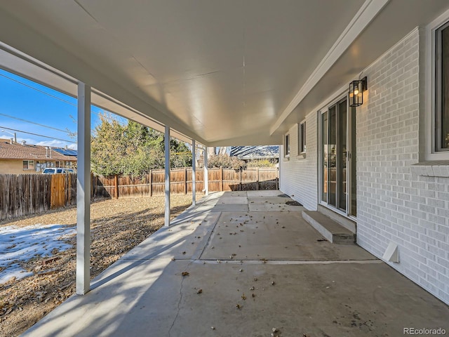 view of patio / terrace