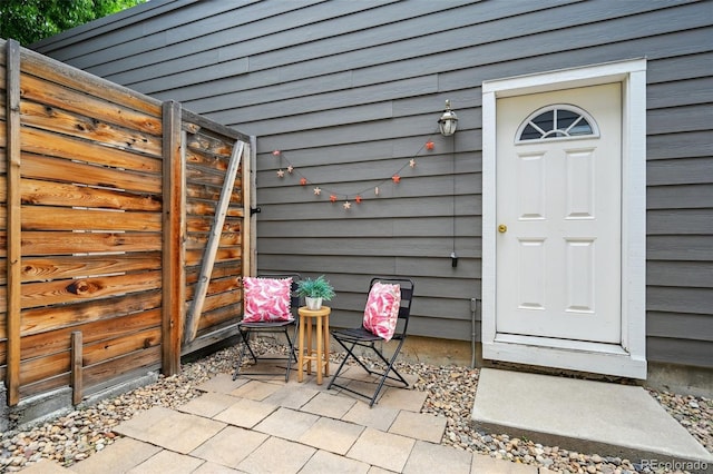 3482 E 28th Ave, Denver, CO 80205 - doorway to property featuring a patio