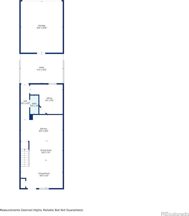 3482 E 28th Ave, Denver, CO 80205 - home floor plan