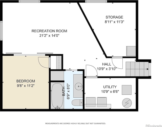 8866 E Easter Ave, Centennial, CO 80112 - floor plan / room layout