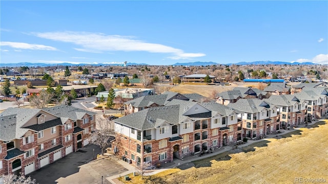 8944 Fox Dr Unit 6-103, Denver, CO 80260 - aerial view of residential area with a mountainous background