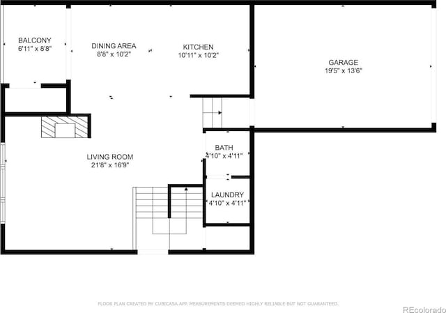 8944 Fox Dr Unit 6-103, Denver, CO 80260 - property floor plan