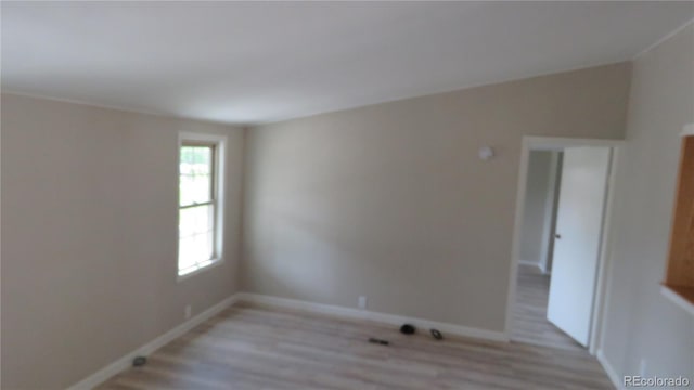 150 Palmer Ave, Poncha Springs, CO 81242 - unfurnished room with light wood-type flooring and baseboards