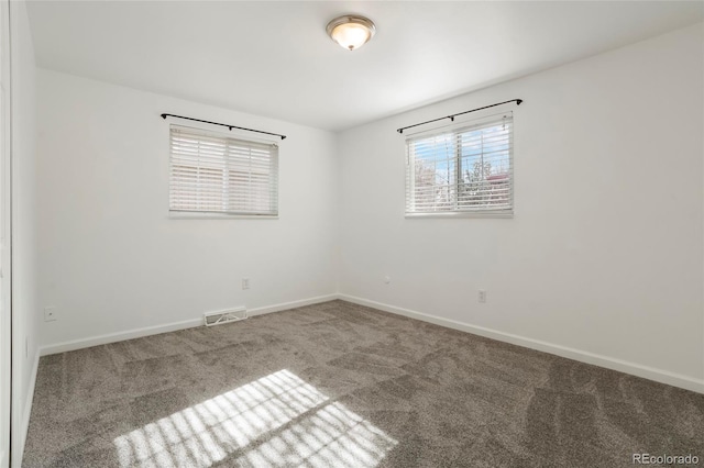 empty room featuring carpet