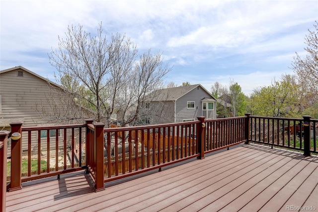 view of deck