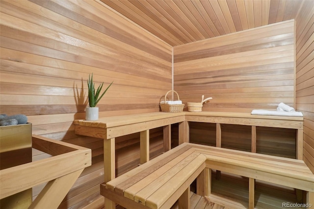 view of sauna / steam room
