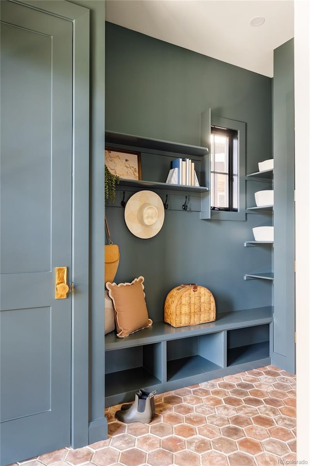 view of mudroom