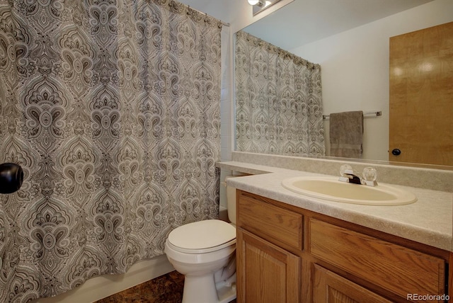 22739 E Prentice Pl, Aurora, CO 80015 - full bath with vanity and toilet