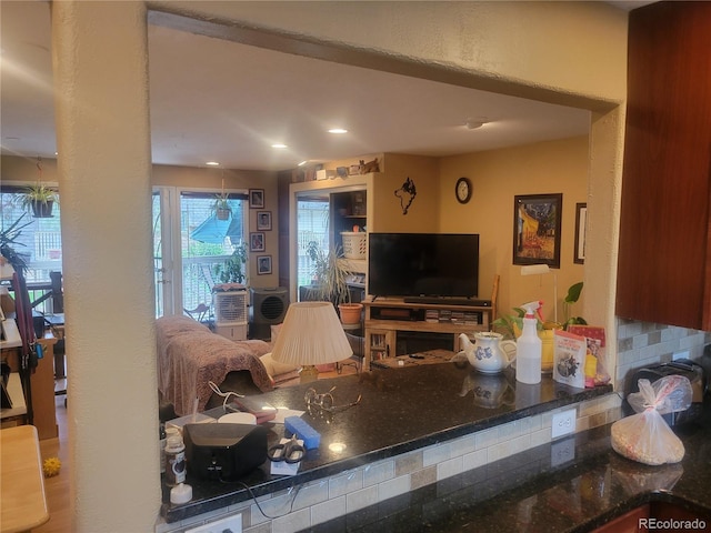 2190 S Holly St Unit 213, Denver, CO 80222 - living area with recessed lighting