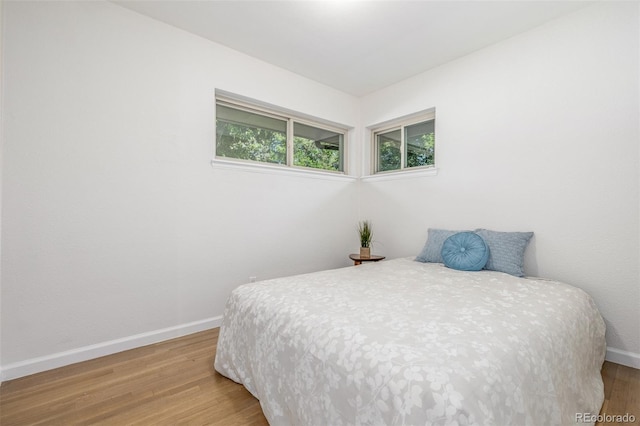6273 S Prescott St, Littleton, CO 80120 - bedroom with wood finished floors and baseboards