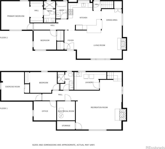 6273 S Prescott St, Littleton, CO 80120 - view of home floor plan