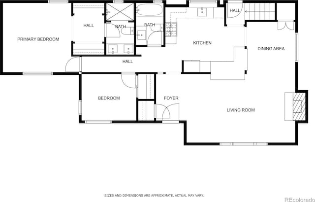 6273 S Prescott St, Littleton, CO 80120 - view of home floor plan