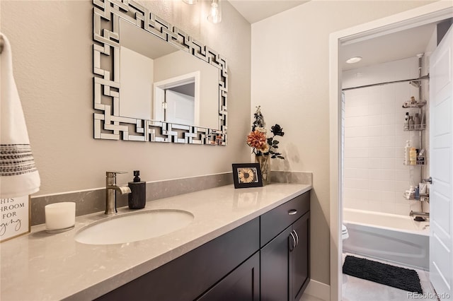 6211 Stable View St, Castle Pines, CO 80108 - full bath with vanity and tub / shower combination