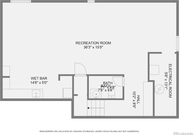 1793 E 164th Pl, Thornton, CO 80602 - view of home floor plan