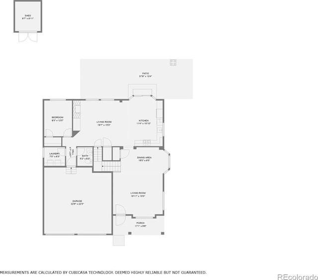 1793 E 164th Pl, Thornton, CO 80602 - view of property floor plan
