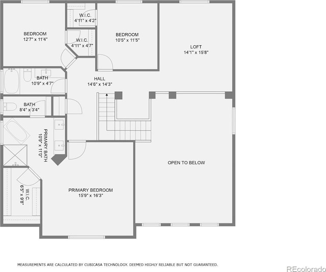 1793 E 164th Pl, Thornton, CO 80602 - view of floor plan / room layout