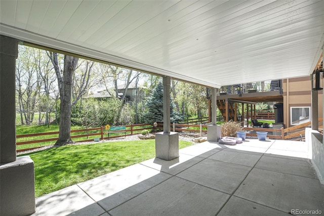 3002 S Oak Way, Lakewood, CO 80227 - view of patio with stairs