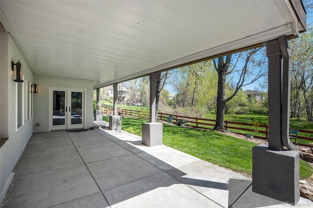 3002 S Oak Way, Lakewood, CO 80227 - view of patio / terrace with french doors