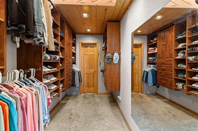 30717 Conifer Mountain Dr, Conifer, CO 80433 - spacious closet with carpet floors