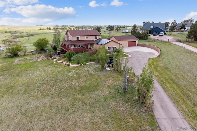 view of subject property