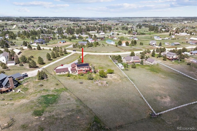 aerial view