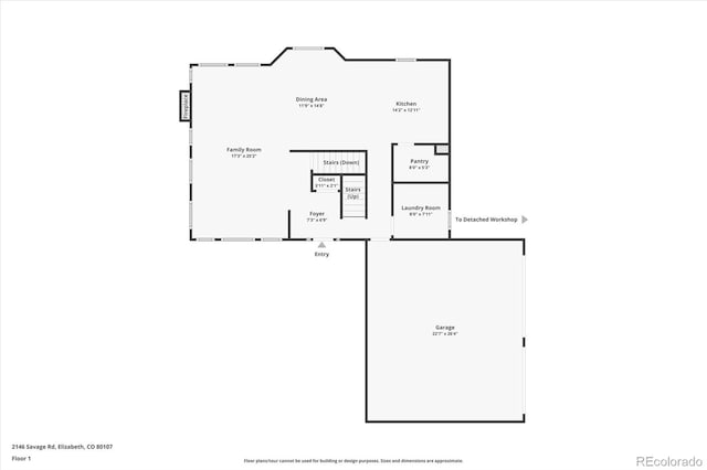 floor plan / room layout