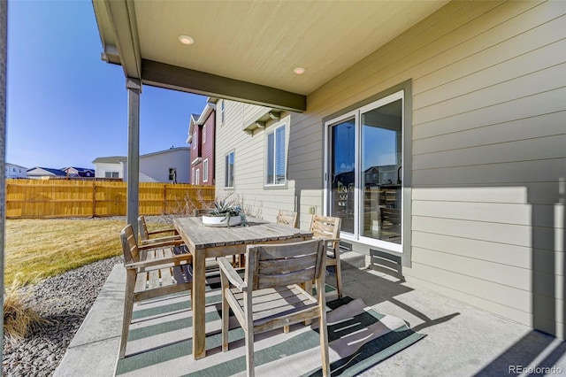 view of patio / terrace