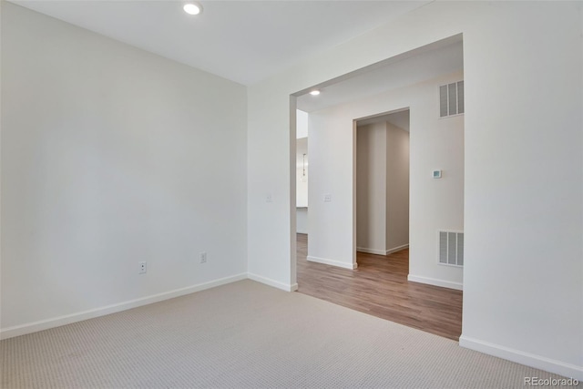 24563 E 34th Ave, Aurora, CO 80019 - carpeted spare room featuring recessed lighting and baseboards