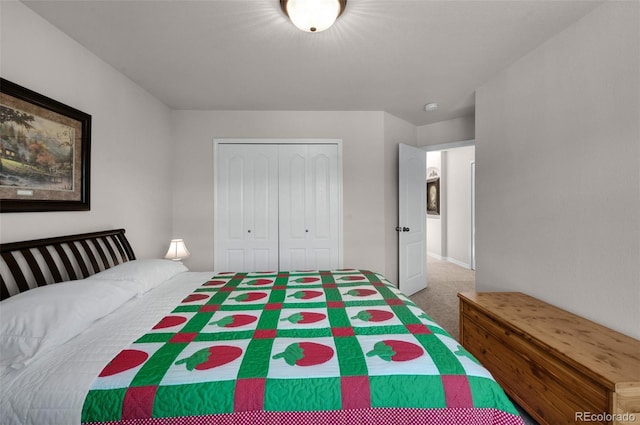 10643 Black Kettle Way, Colorado Springs, CO 80908 - bedroom with a closet and carpet floors