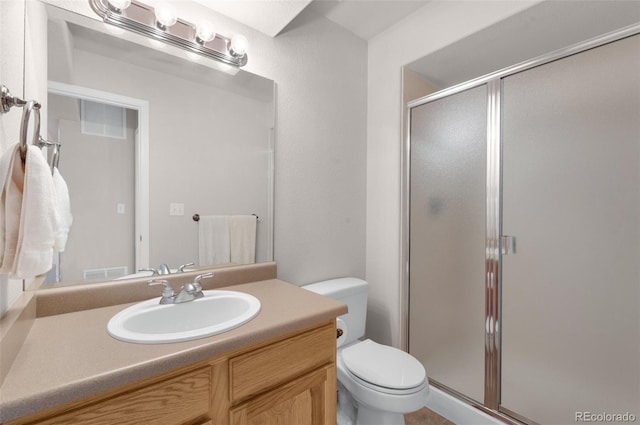 10643 Black Kettle Way, Colorado Springs, CO 80908 - bathroom with a stall shower and vanity