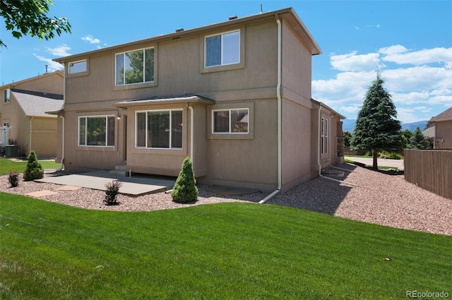 10643 Black Kettle Way, Colorado Springs, CO 80908 - back of property featuring a patio area