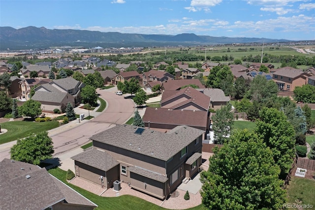 10643 Black Kettle Way, Colorado Springs, CO 80908 - aerial perspective of suburban area featuring a mountain backdrop