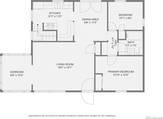 1697 W Powers Ave, Littleton, CO 80120 - home floor plan