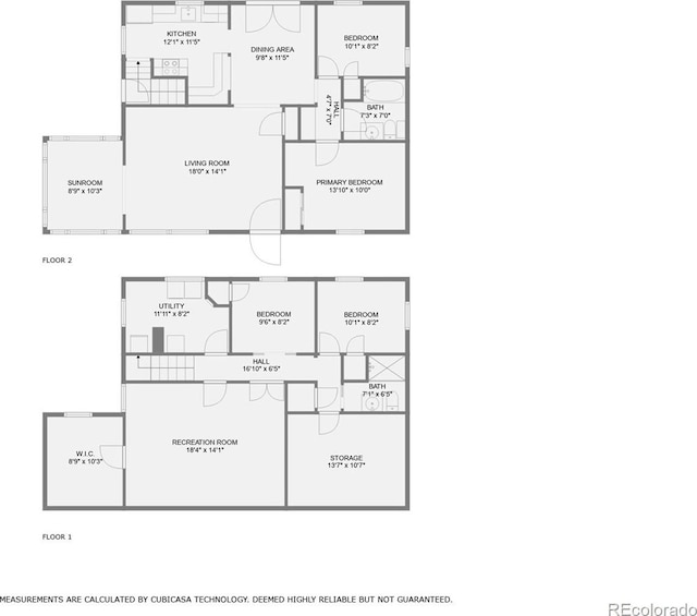 1697 W Powers Ave, Littleton, CO 80120 - home floor plan