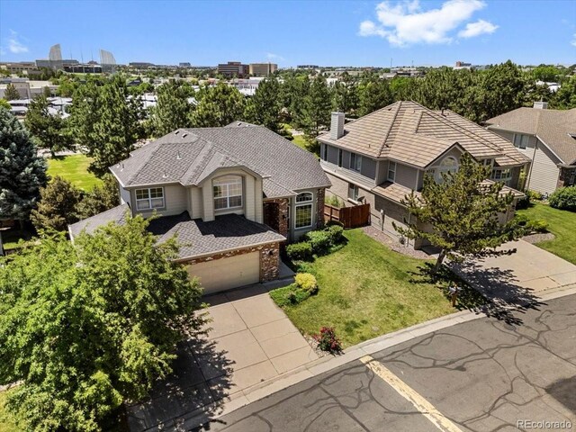 6449 S Jamaica Cir, Englewood, CO 80111 - view from above of property