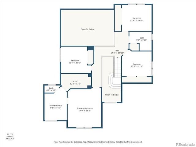 6449 S Jamaica Cir, Englewood, CO 80111 - view of floor plan / room layout