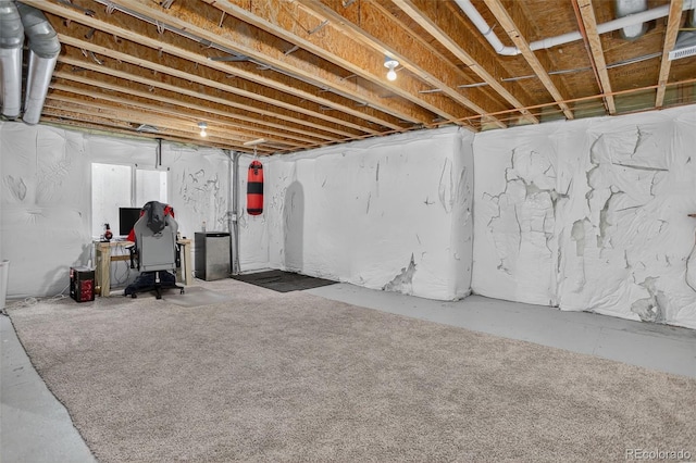 8378 Briar Trace Way, Castle Pines, CO 80108 - below grade area featuring an office area